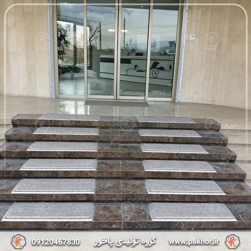 نمونه اجرا شده پادری آلومینیومی دو سانتی کد M4